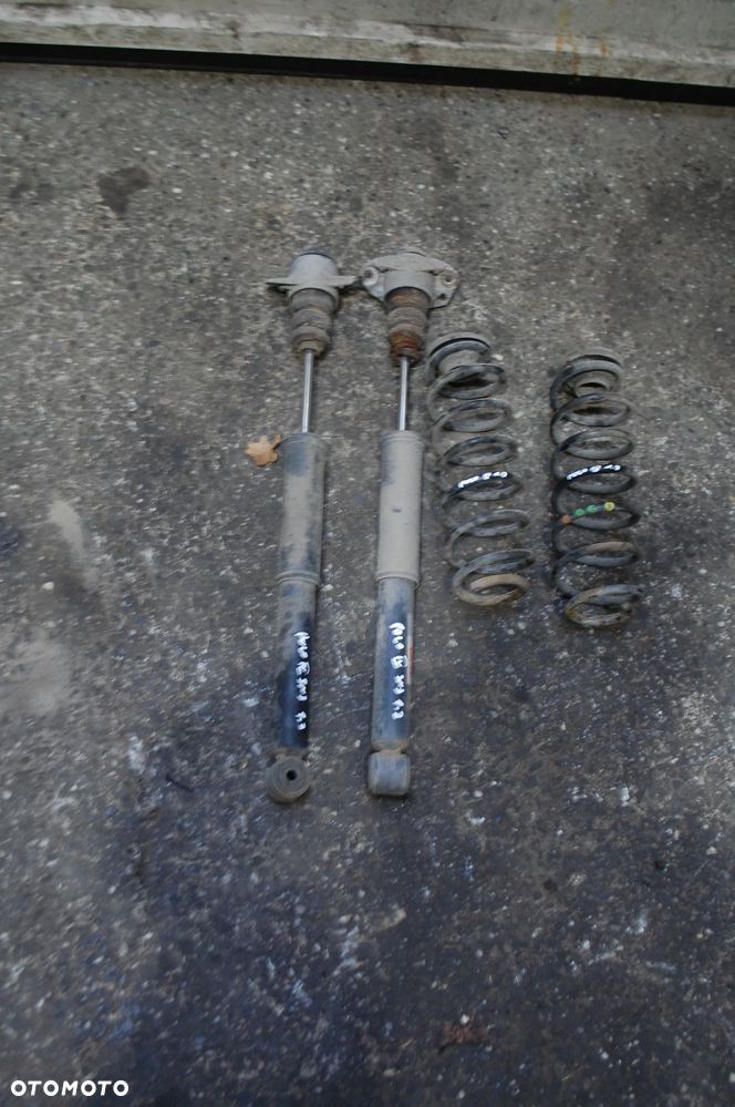 AMORTYZATORY TYŁ TYLNE + SPRĘŻYNY VW POLO IV 9N 1.2 6Q0513025AA SACHS - 13