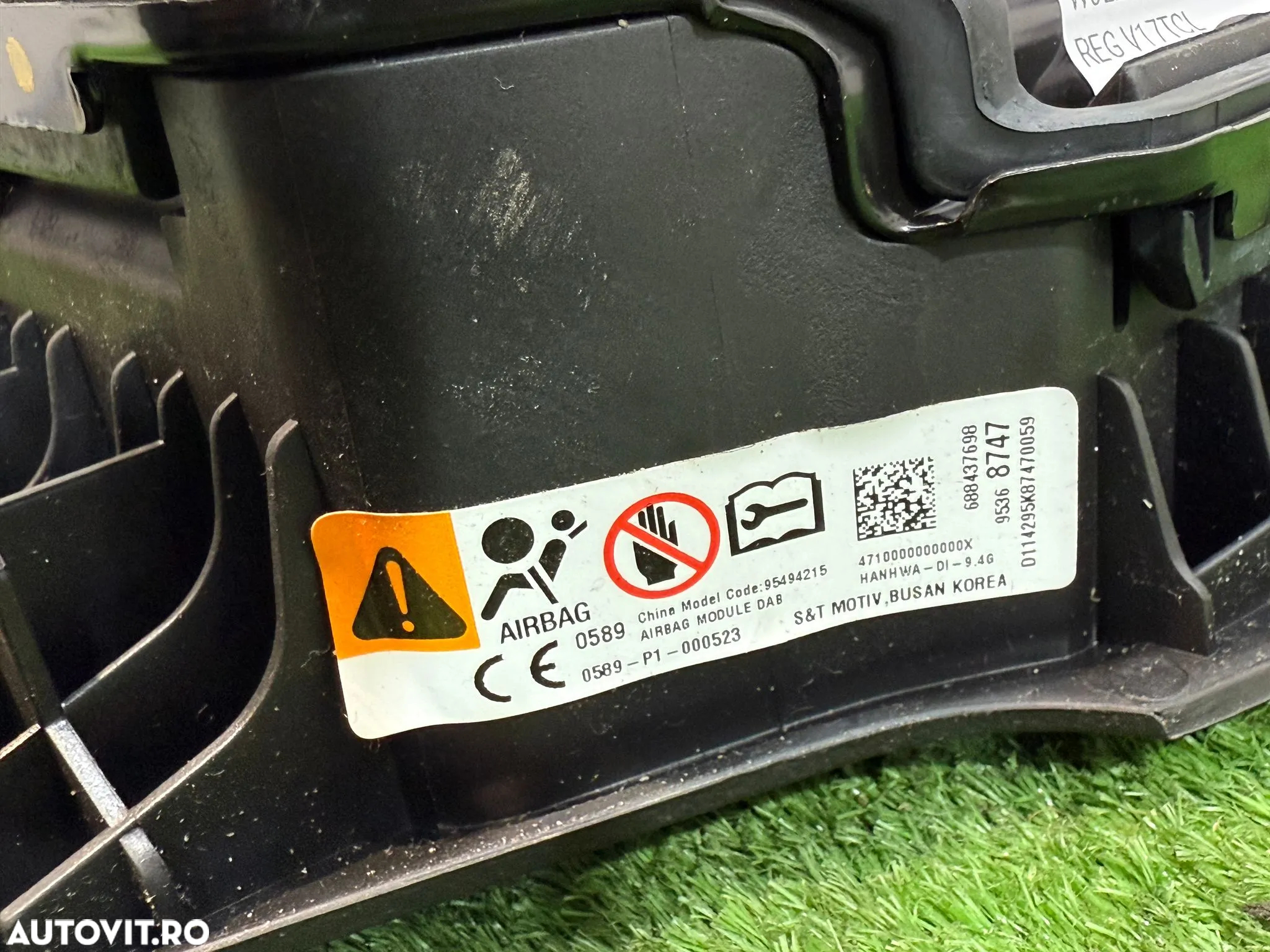 AIRBAG VOLAN OPEL ANTARA 2.0 DIESEL 2014 COD OEM 0589-P1-000523 95368747 2010-2017 - 7