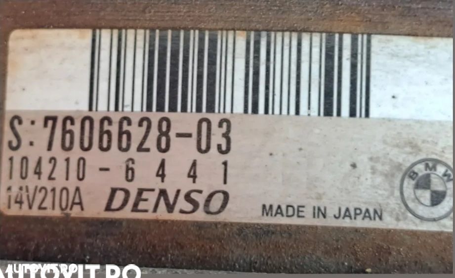Alternator generator dinam Denso 14V 210A bmw M5 M6 F07+LCI F10+LCI F11 LCI F06+LCI F12+LCI F13+LCI F01 LCI F02 LCI F15 F85 F16 F86 - 3