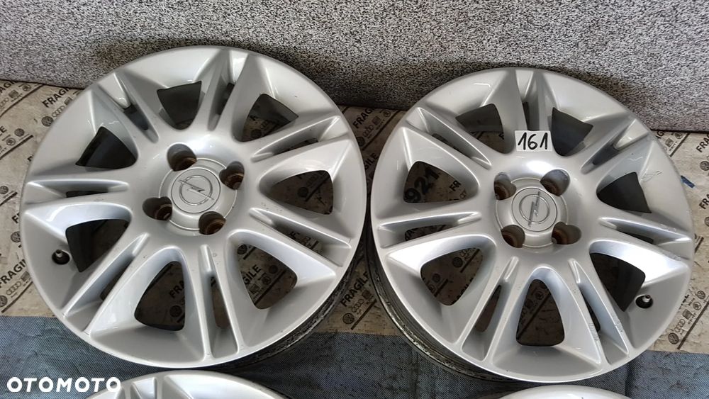 ALU FELGI  ORYGINAŁ OPEL  CORSA D E ADAM 4X100 6JX16 ET40 CORSA  E ADAM ASTRA H GTC - 4