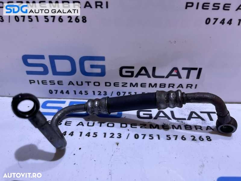 Furtun Conducta Teava Ulei Turbo Turbina Turbosuflanta BMW X3 E83 2.0 D N47 2006 - 2011 [D0427] - 1