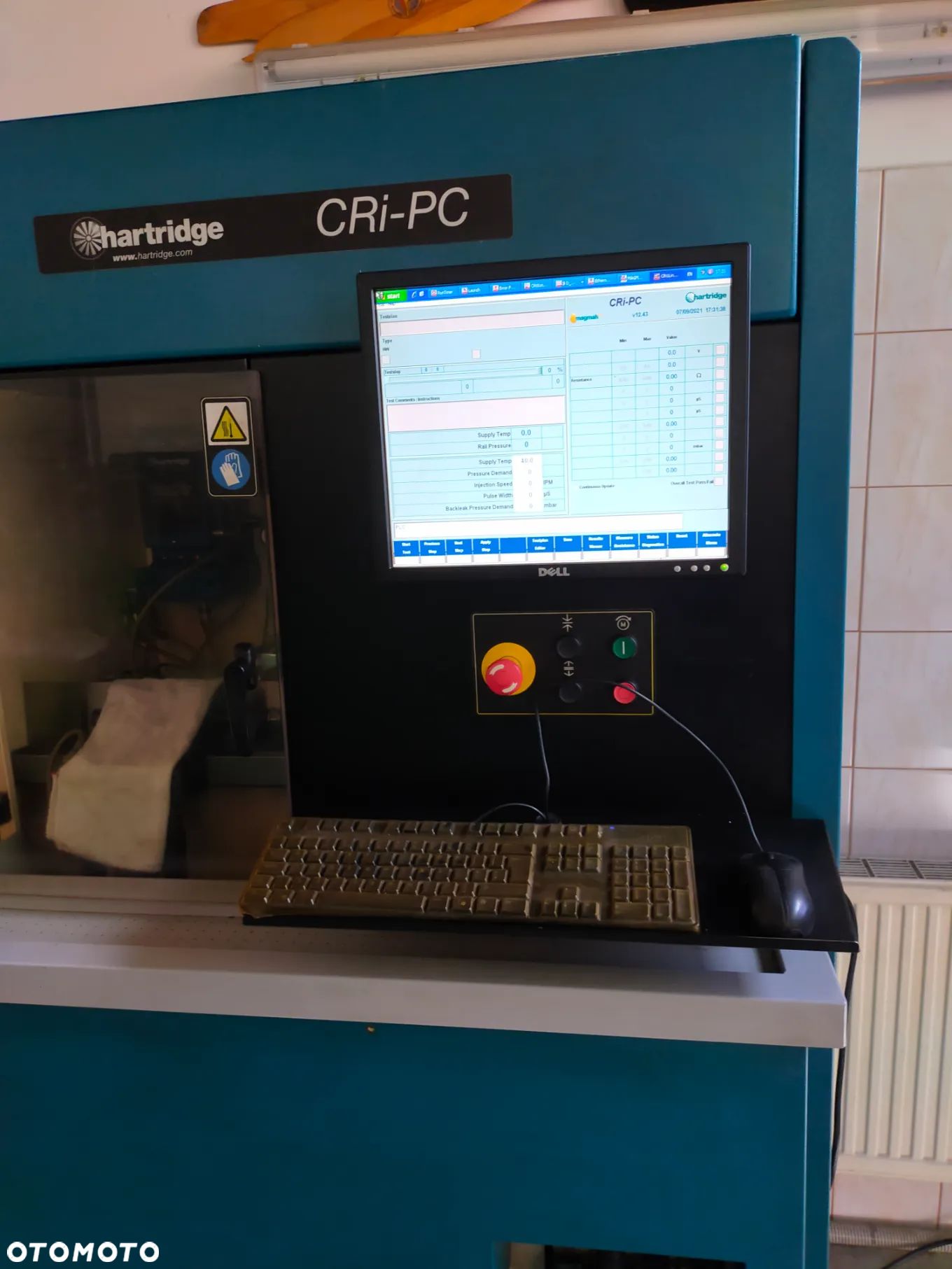Hartridge CRi-PC 4 liniowy - stół probierczy - 1