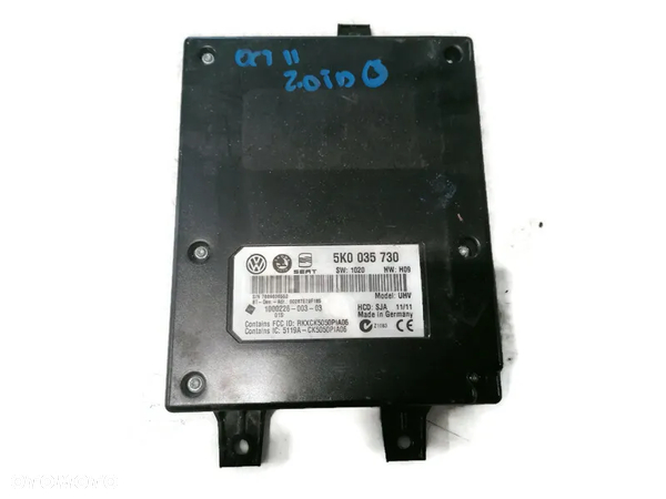 SKODA OCTAVIA II 06r MODUŁ BLUETOOTH 5K0035730