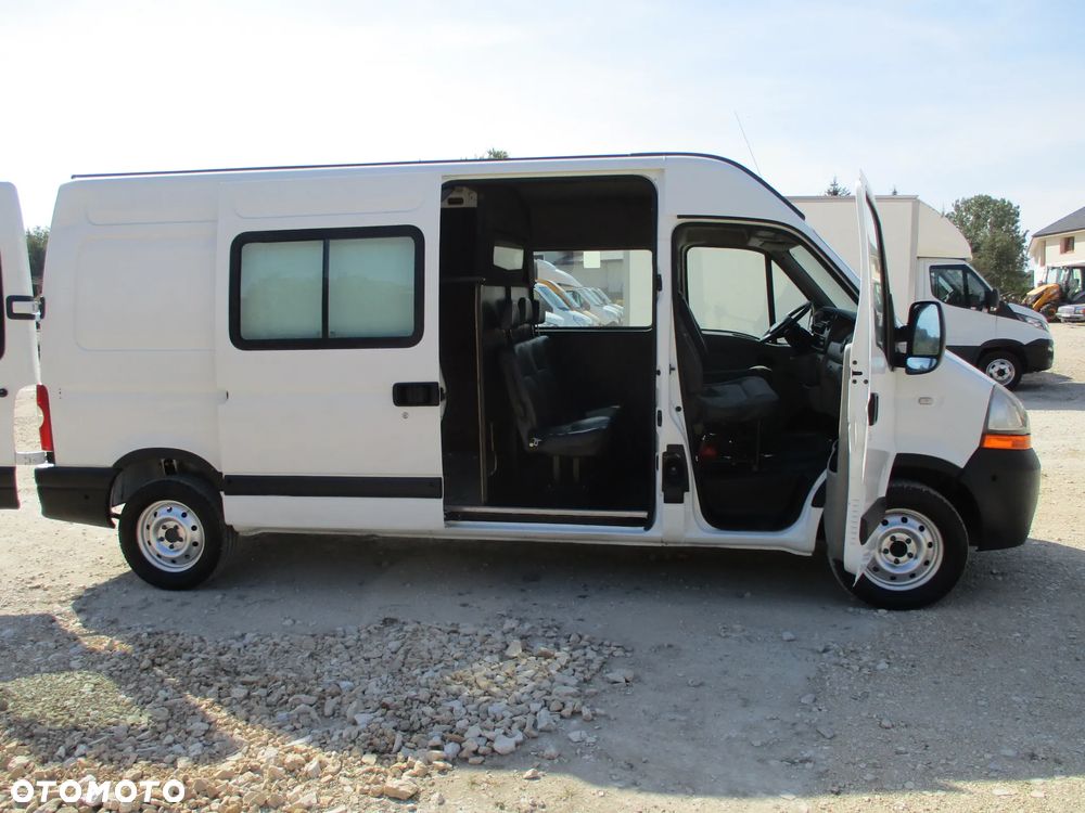 Renault Master L2H2 doka 6-osobowy Dubel 2.5dCi Brygadówka - 11