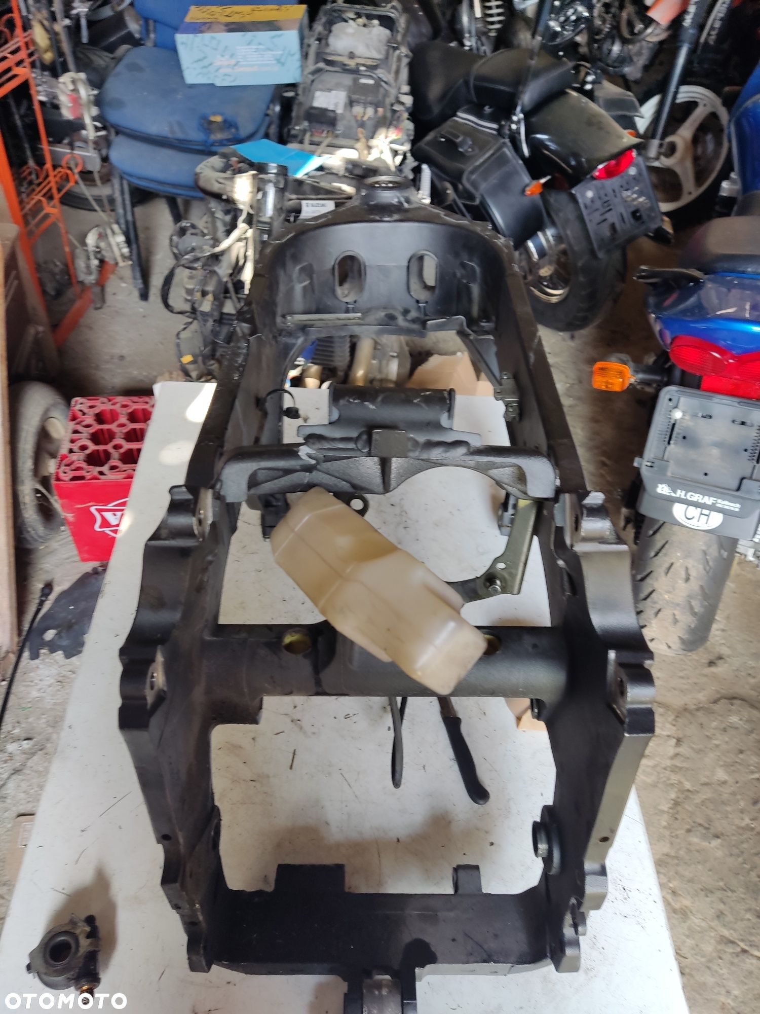 Yamaha TDM 900 rama dokumenty - 2