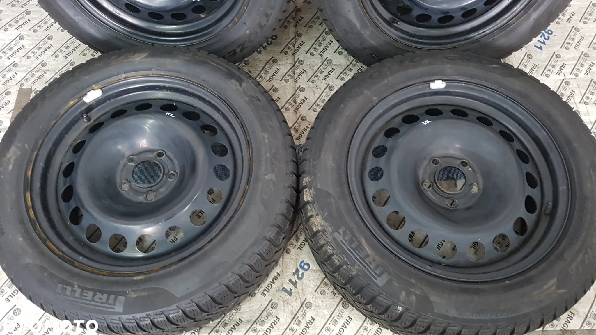 KOŁA ZIMOWE FORD KUGA EDGE  5X108 7,5JX17 235/55R17 FORD KUGA CZUJNIKI - 9