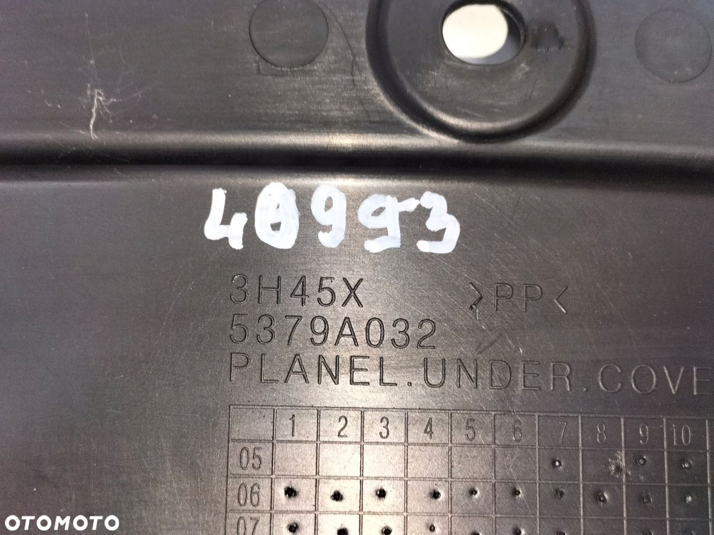 Osłona płyta pod zderzak przód MITSUBISHI OUTLANDER II 07- - 5