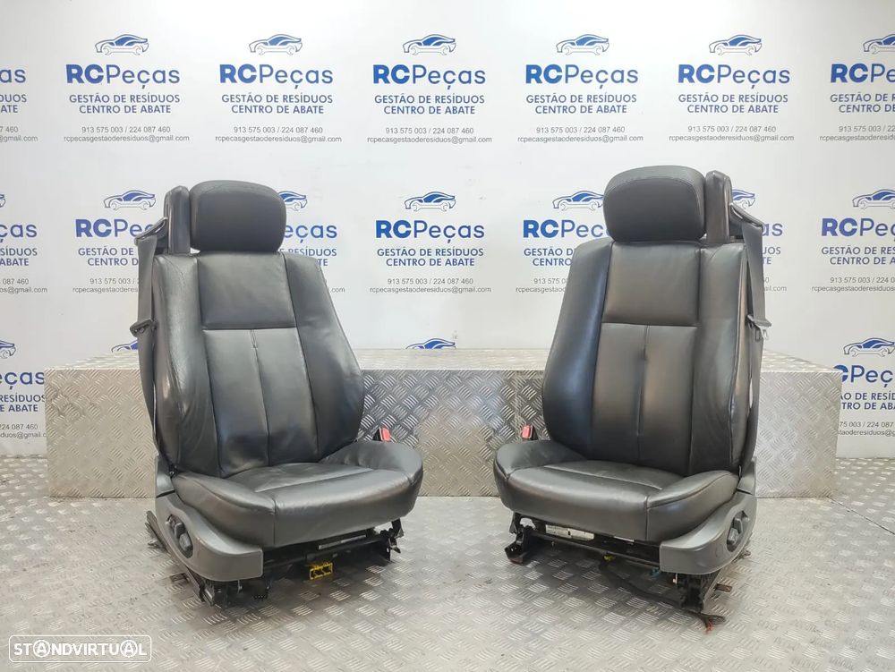 Conjunto Bancos Frente Frontais Pele BMW Serie 6 E64 Cabrio Eletricos 2003 a 2010 - 1