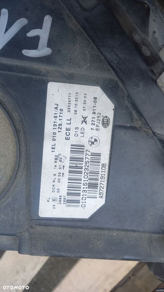 LAMPA PRAWA LEWA LAMPY BMW 5 F10 F11 kod 475 - 5
