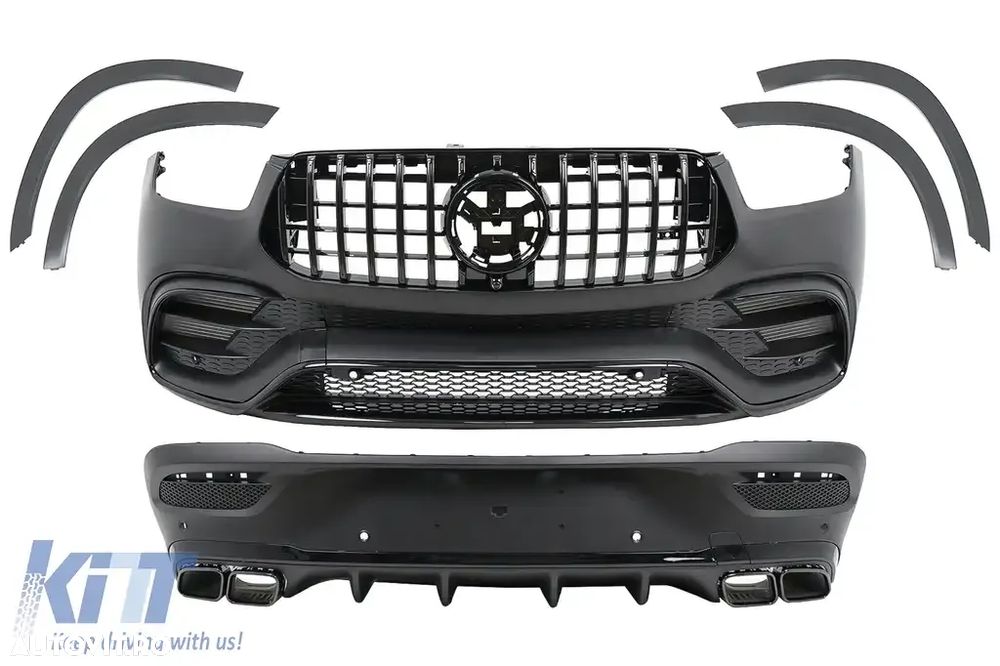 Pachet Mercedes GLE Coupe C167 (2020+) 63AMG Black - 2