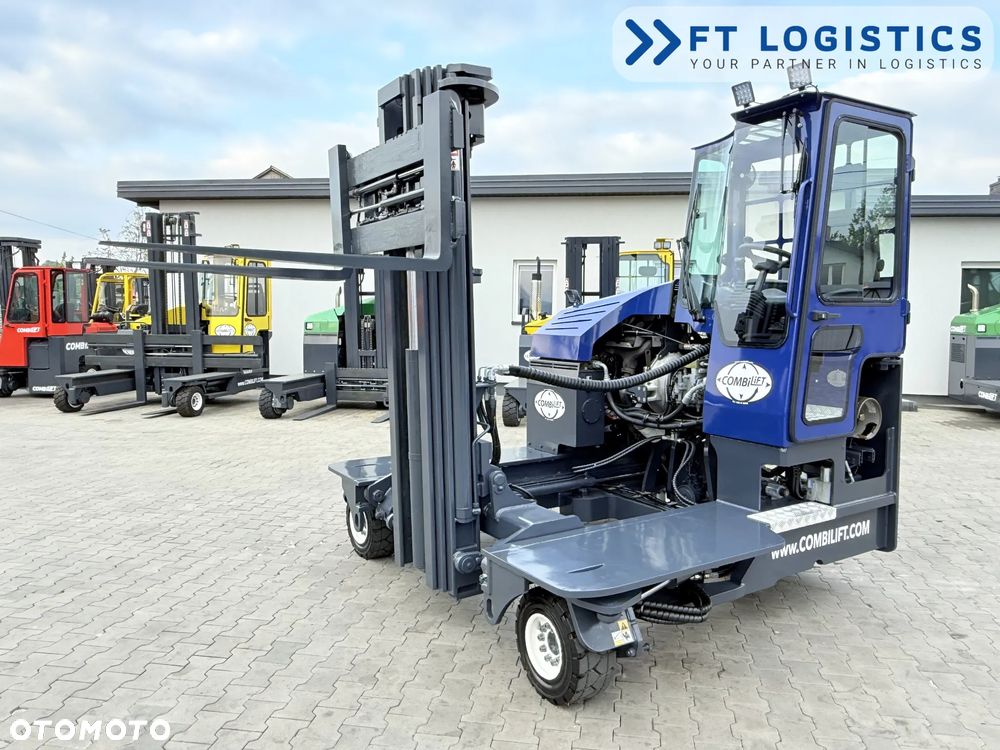 Combilift WÓZEK CZTEROKIERUNKOWY - WIELOKIERUNKOWY | COMBILIFT C4500S | GAS | TRIPLEX 5550MM | POZYCJONER WIDEŁ | WOLNY SKOK | NOWE OPONY | PO SERWISIE | STAN IDEALNY | Szeroka oferta wózków czterokierunkowych i bocznych, dopasowanych do różnorodnych potrzeb i zastosowań - 25
