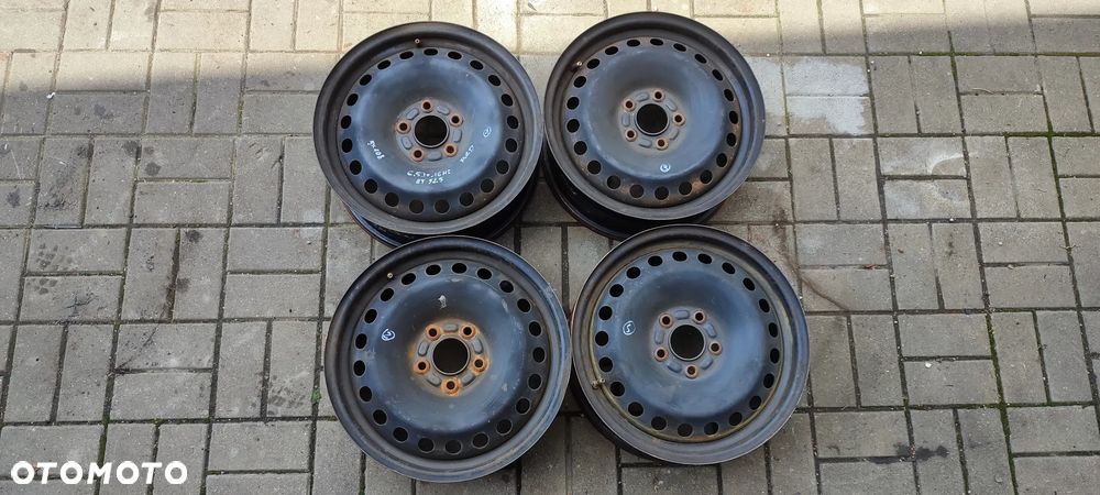 FELGI STALOWE 5x108 6.5Jx16 CALI ET52.5 FORD KOMPLET 4 SZTUKI - 1