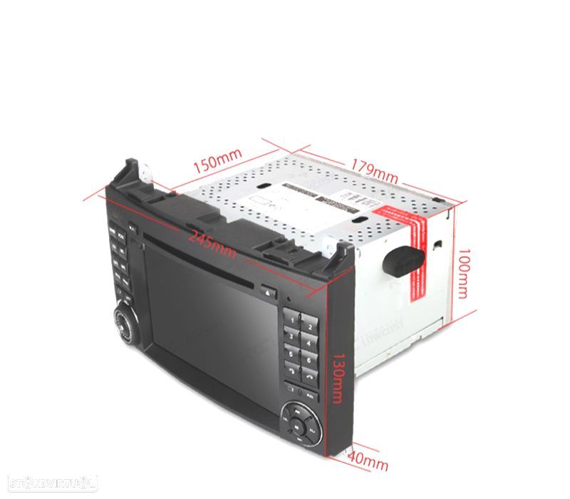 AUTO RADIO TIPO OEM GPS 7" PARA MERCEDES USB GPS TACTIL HD - 2