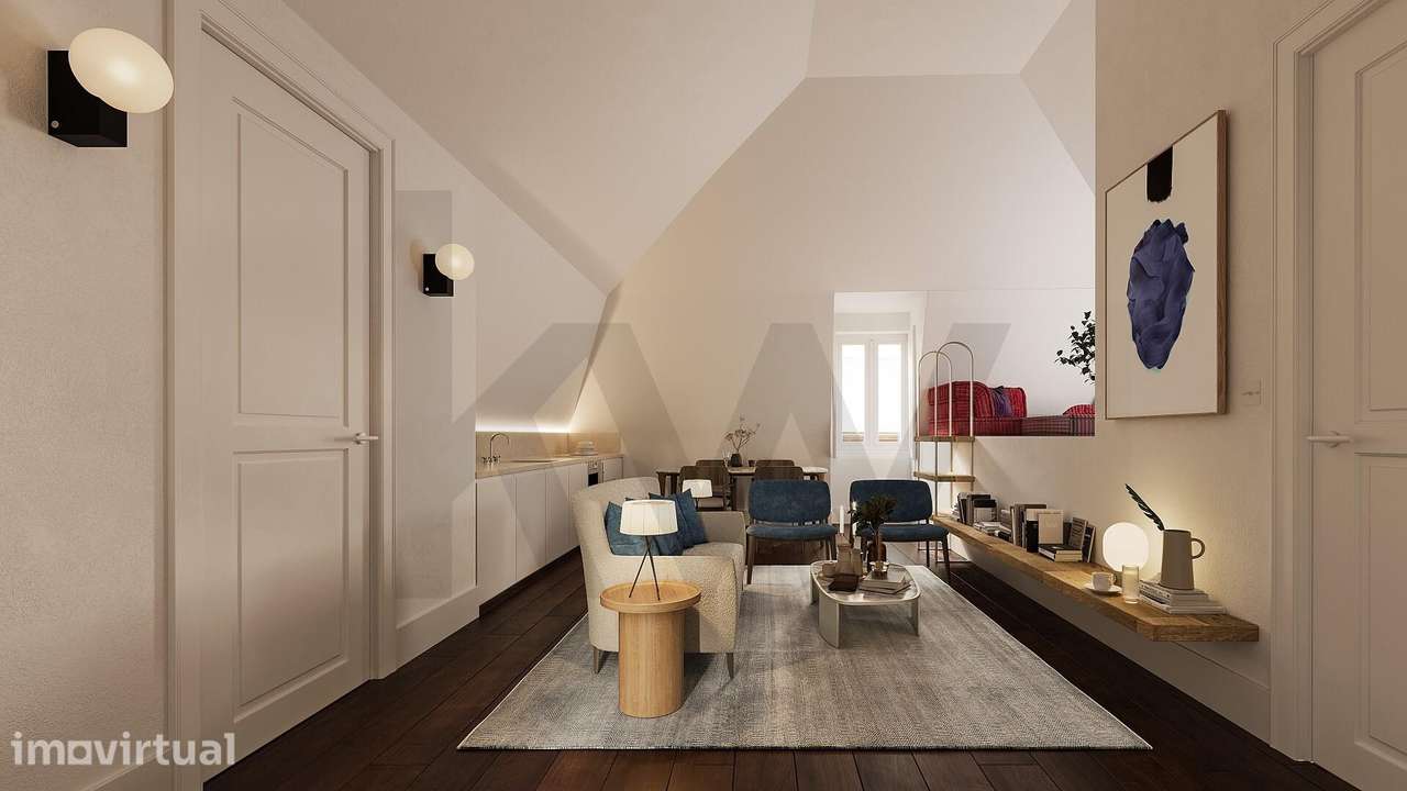 Apartamento T1 Villa dos Coches em Belém - Grande imagem: 2/16