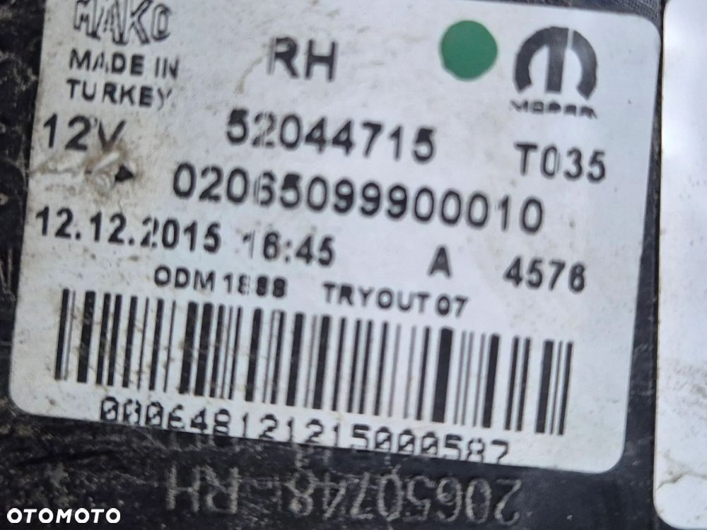 LAMPA PRAWA TYŁ FIAT DOBLO II LIFT  15-22r. - 5