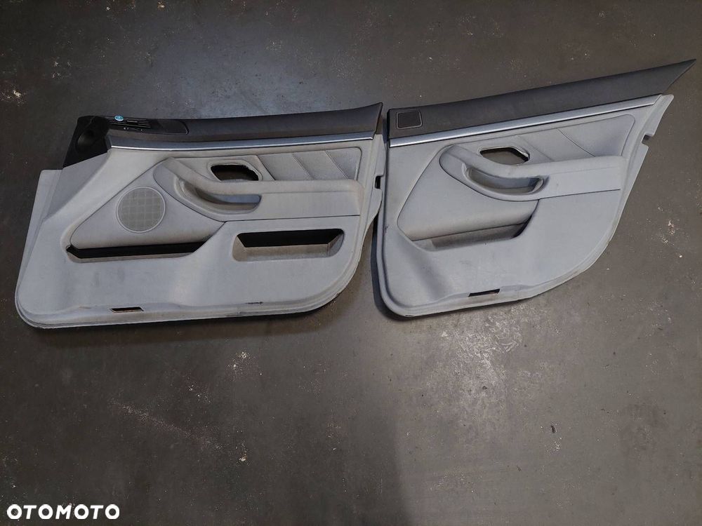 KOMPLET FOTELI L/P PRZÓD + KANAPA + BOCZKI BMW E39 LIFT KOMFORTSITZE ŁAMANE - 3