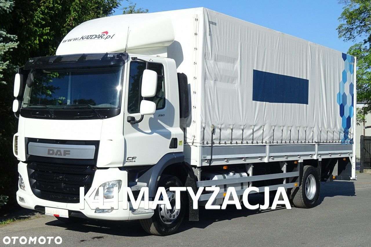 DAF CF 250 Euro 6 burto - firanka z windą,706 tys.km ! sprowadzony - 1