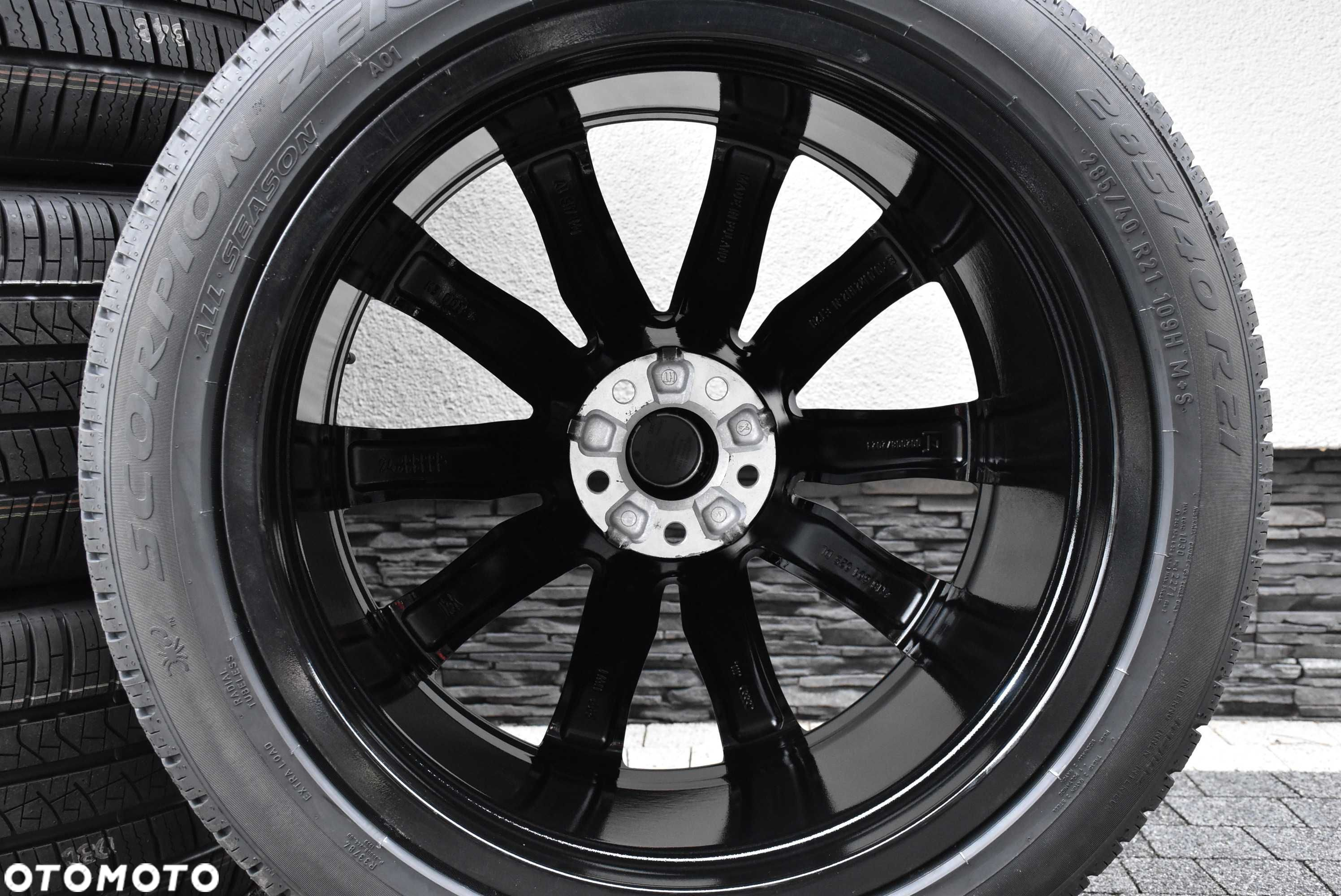 NOWE całoroczne koła OEM Audi Q7 SQ7 4M 21" Pirelli AO 24r oryginał - 7