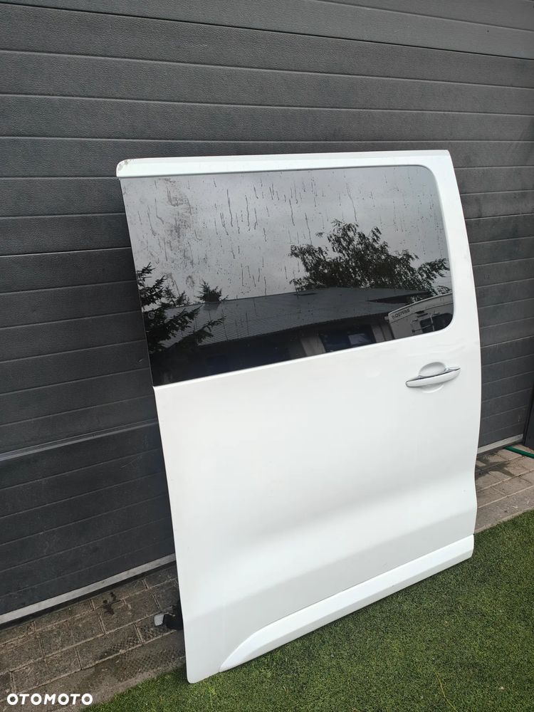 DRZWI ELEKTRYCZNE PRAWE PRZESUWNE PEUGEOT EXPERT III JUMPY PROACE KOMPLETNE DEMONTAŻ - 2