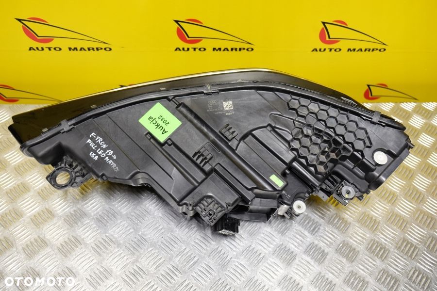 AUDI E-TRON 2018- REFLEKTOR LAMPA FULL LED PRAWA USA - 7