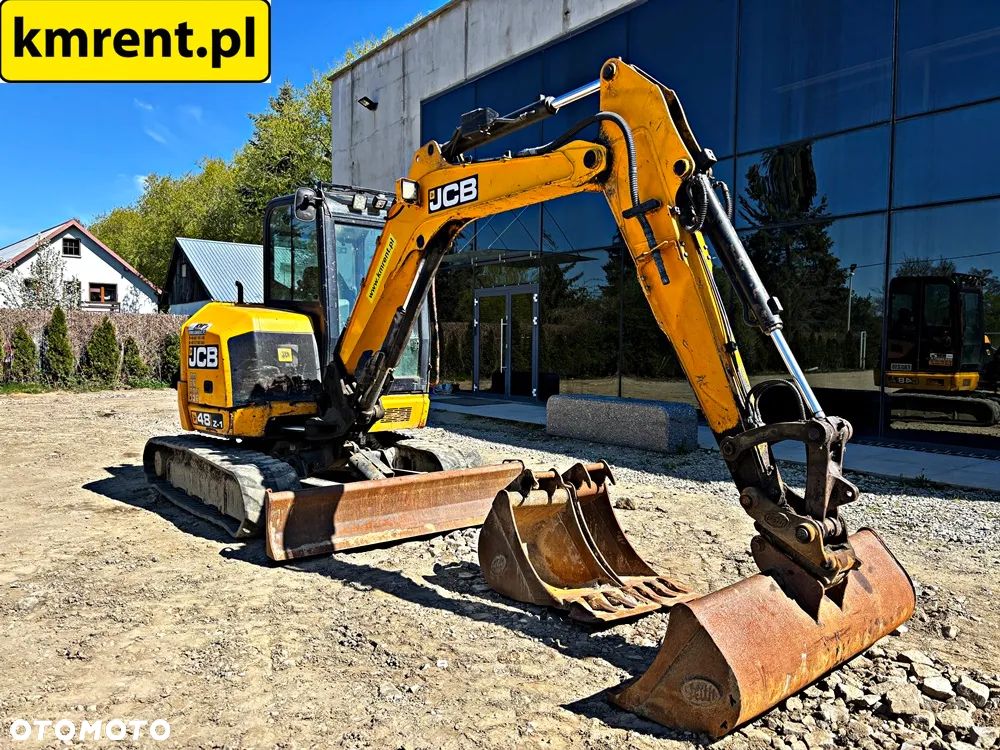 JCB 48Z-1 MINI-KOPARKA 2017R. | JCB 8040, 8050, 51, 55, KUBOTA KV VOLVO ECR 48, KOMATSU PC50, CAT 305 - 10