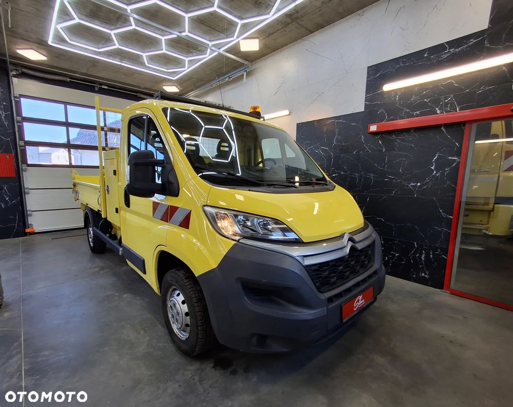 Citroën Jumper Wywrotka Kipper Hak Skrzynia Narzędziowa Za Kabiną Wersja Lift Oświetlenie Ostrzegawcze Służba Drogowa Tempomat - 1