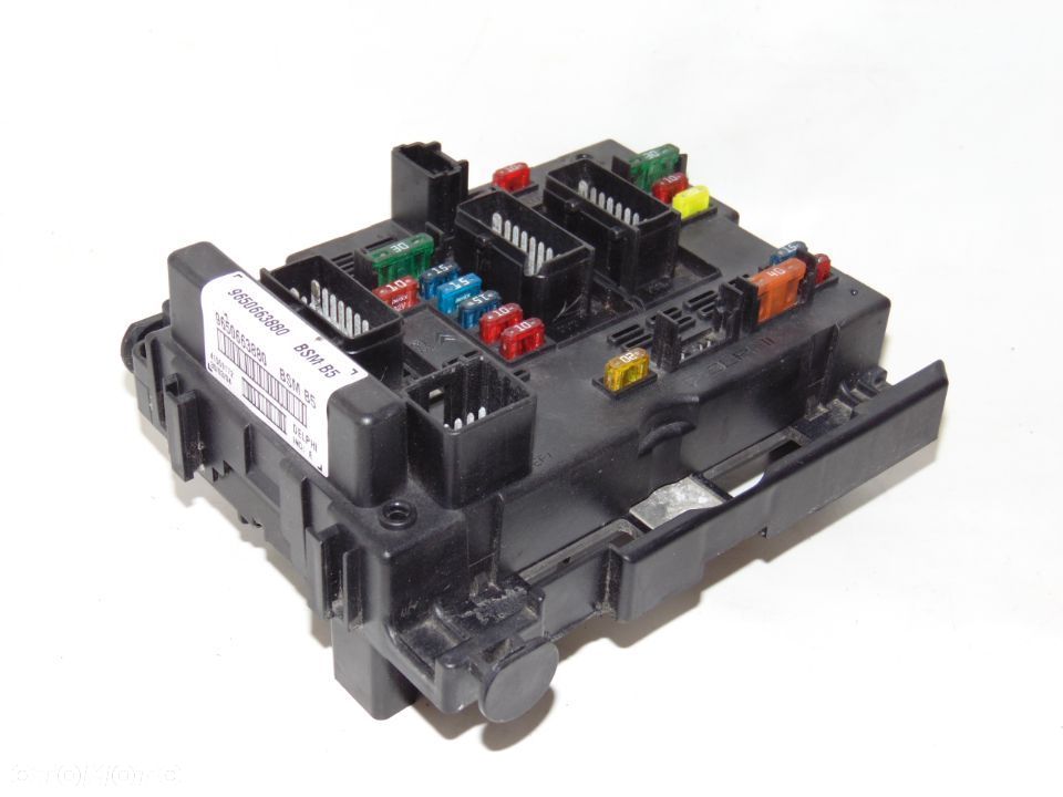 Moduł sterownik BSM 9650663880 Citroen C2 C3 I 02-09r - 6