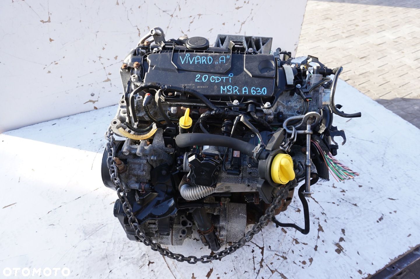 SILNIK M9R A630 OPEL VIVAROA 2.0 CDTI KOMPLETNY 104 TYS KM - 1
