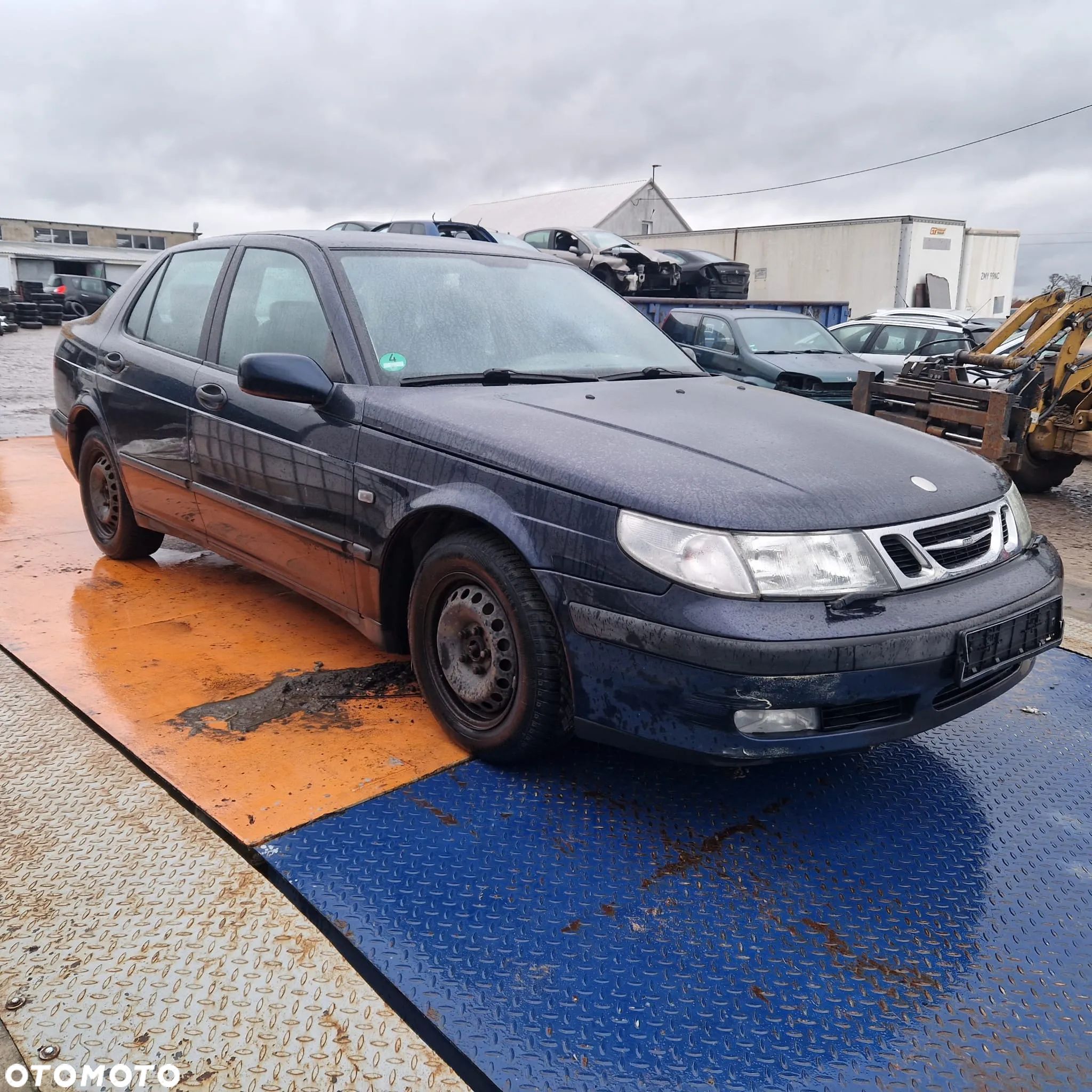Saab 9-5 1997/09-2009/12 2.0 t (B205E) 1985ccm 150KM/110kW 257 drzwi maska zderzak na części - 1