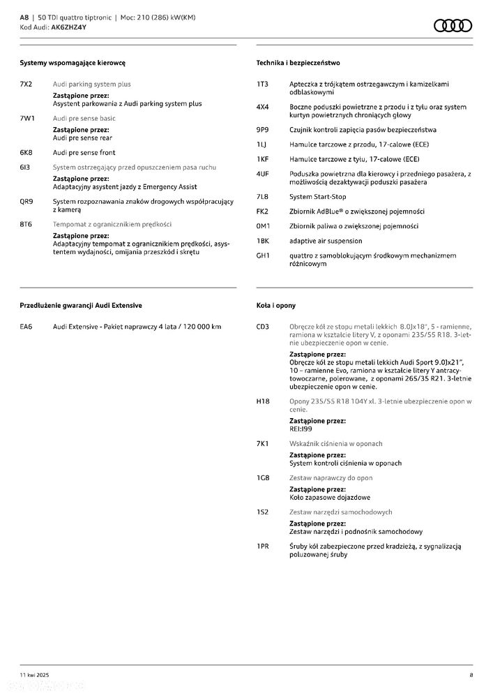 Audi A8 50 TDI quattro tiptronic - 34