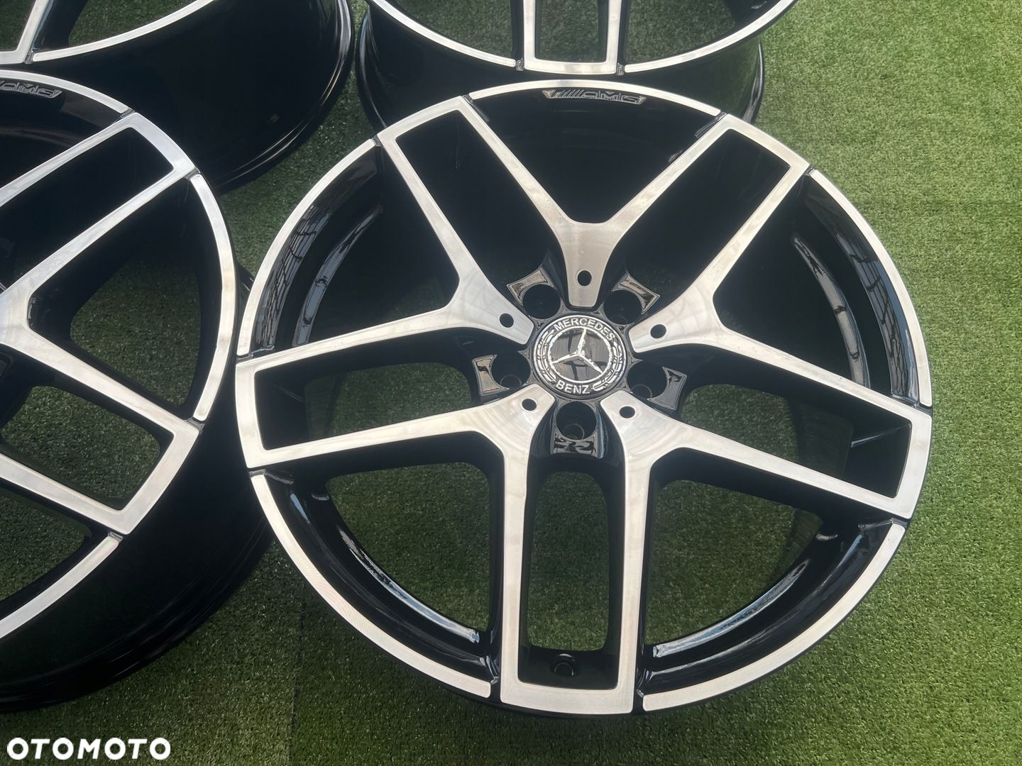 KOMPLET FELG FELGI ALU MERCEDES 253 GLC VITO V KLASA 19 AMG ORYGINALNE - 8