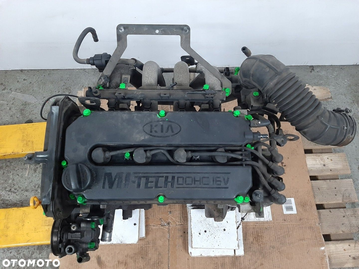 KIA SHUMA II 1.6 16V 04R SILNIK GA6D 75KW 101KM - 7