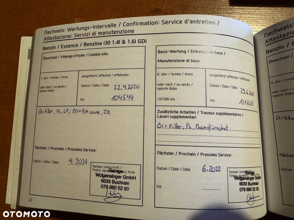 Hyundai i30 blue 1.6 GDI Passion - 36