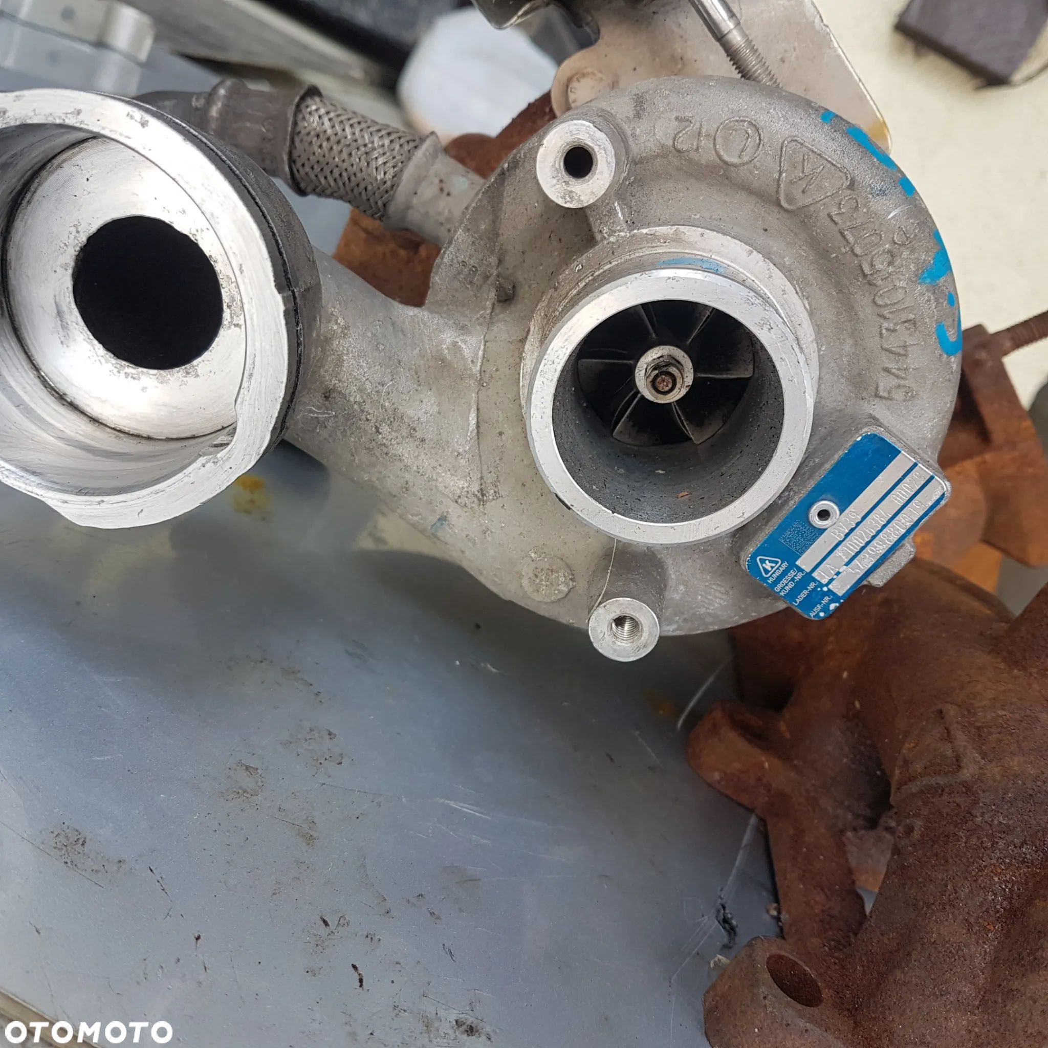 turbina turbosprężarka turbo fabia romster ibiza cordoba passat b5 polo 9n audia a2 a3 caddy  golf IV 1.4 1.9 tdi 100km - 1