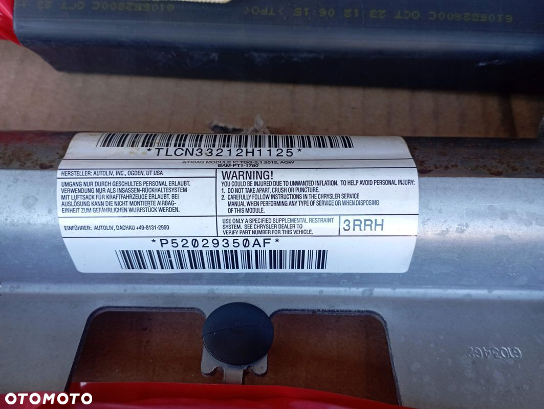 FIAT FREEMONT KURTYNA AIRBAG PRAWA 52029350AF - 2