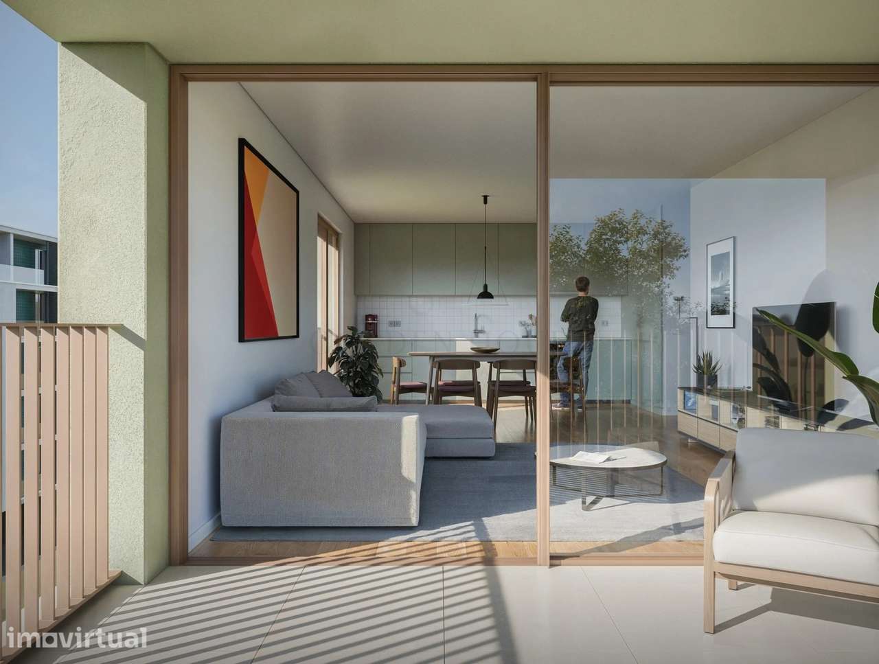 Apartamento T1 na Maia - Grande imagem: 5/24