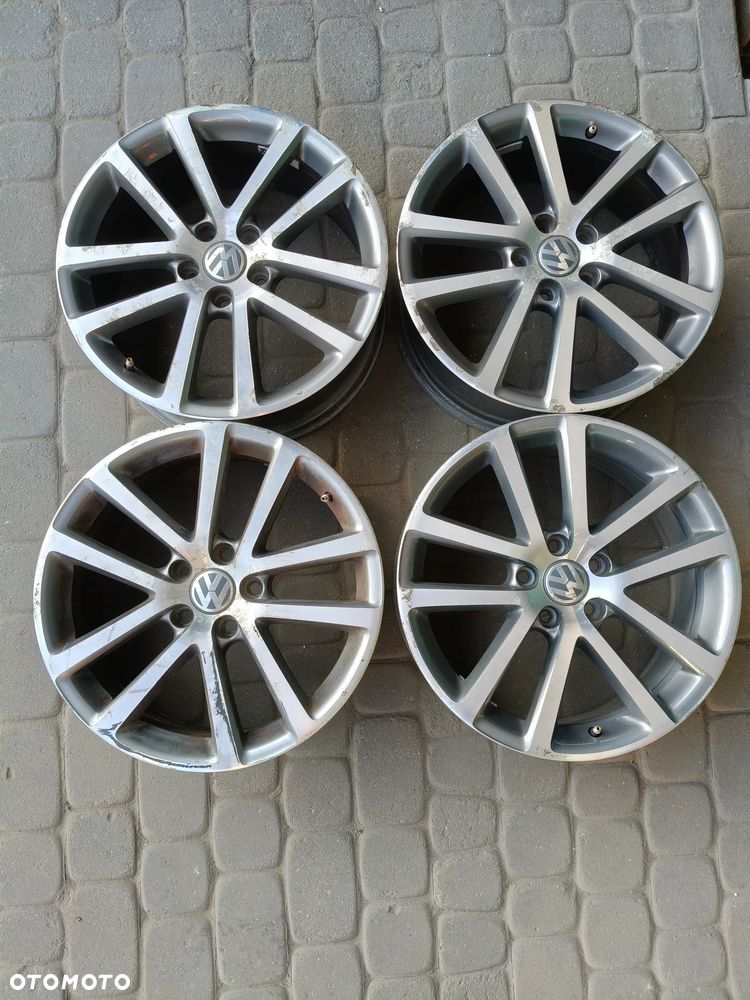 ALUFELGI ORYG. VW - 7.5Jx18 ET51 5x112 Golf Touran Jetta - 1