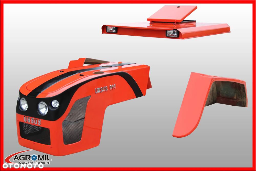 Zestaw Karoseryjny Ursus C-385 maska błotniki tworzywo dach - 1