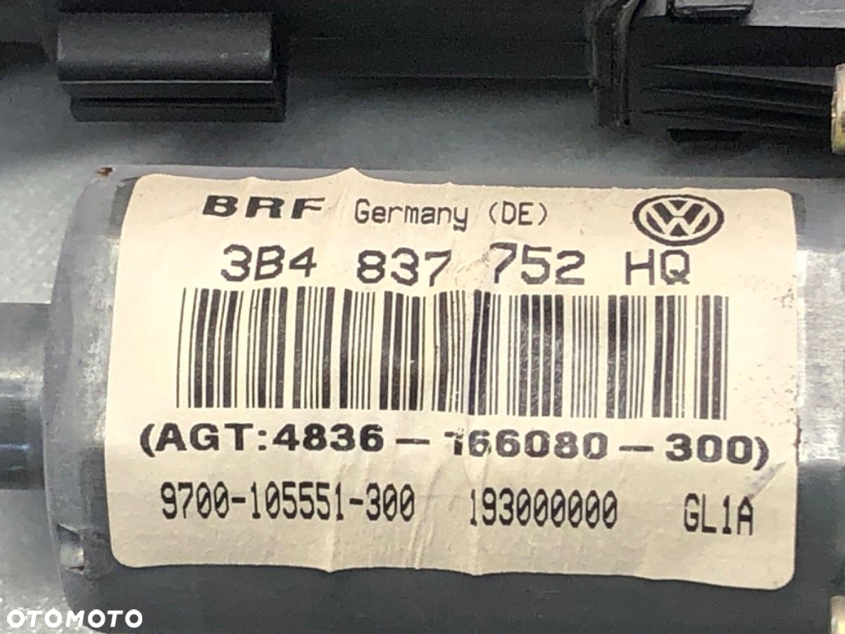 PODNOŚNIK SZYBY PRAWY PRZÓD - 86.00 PLN - VW PASSAT B5.5 Variant (3B6) 2000 - 2005 2.5 TDI 110 kW - 4