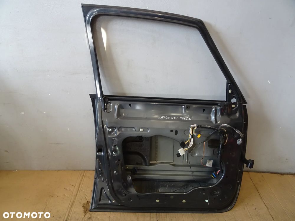 DRZWI LEWY PRZÓD LEWE PRZEDNIE RENAULT ESPACE IV 02-06 LAK:TEB66 NR1132 - 12