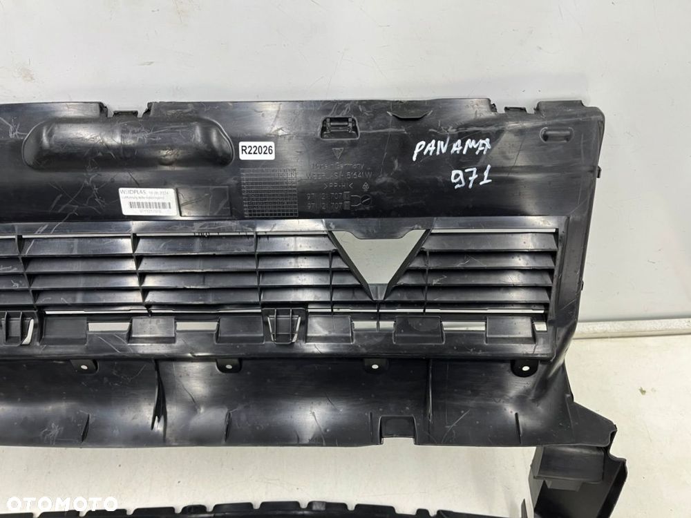 Osłona chłodnicy Porsche Panamera 971 HYBRYDA 16-20r. kierownica powietrza pasa przedniego ramka - 3