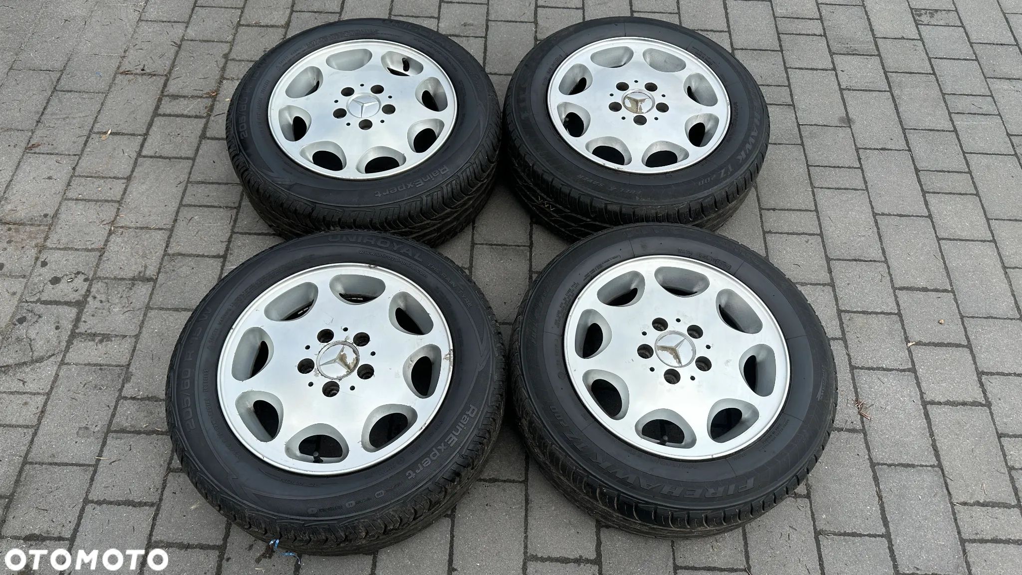 Koła r15 5x112 205/60 mercedes felgi alufelgi ET41 - 1