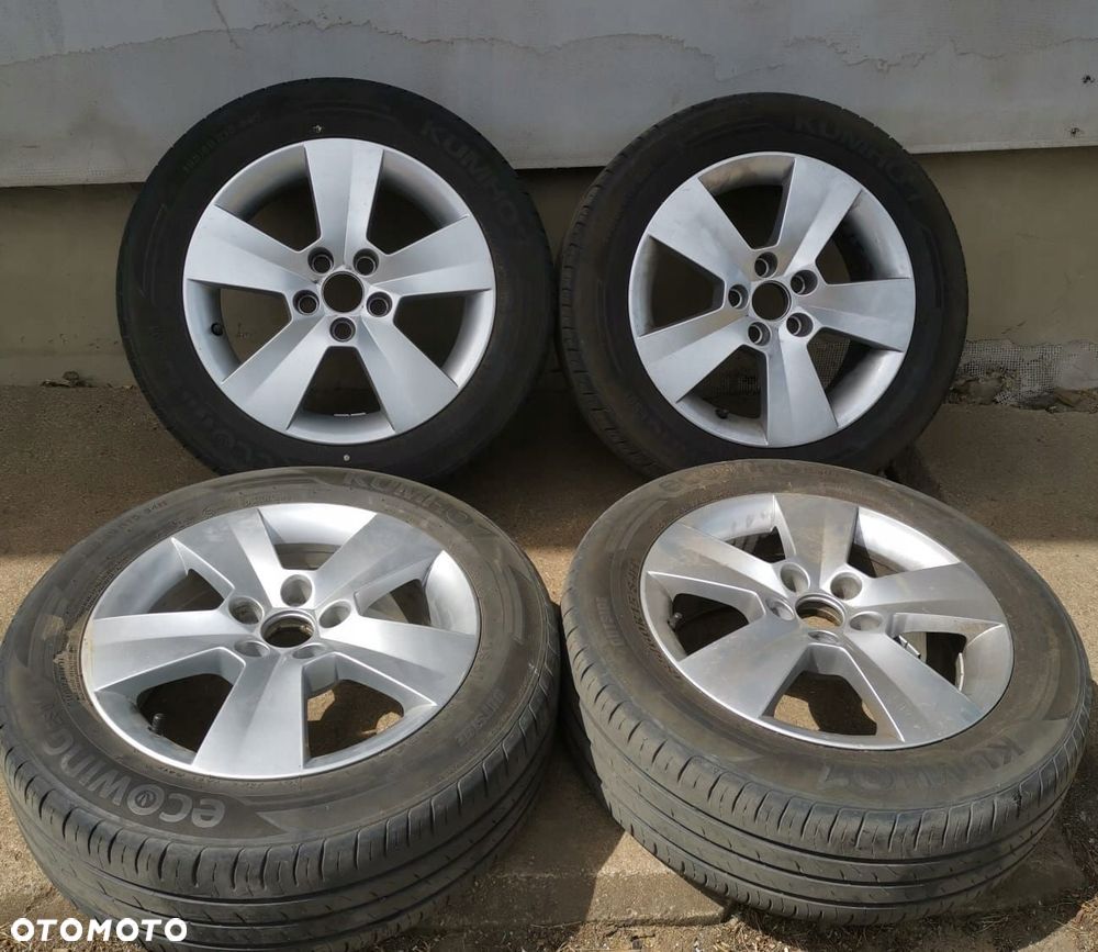 FELGI SKODA RAPID FABIA 6J 15 ET38 5x100 5JA601025L 5JA601025M 5JA601025N - 1