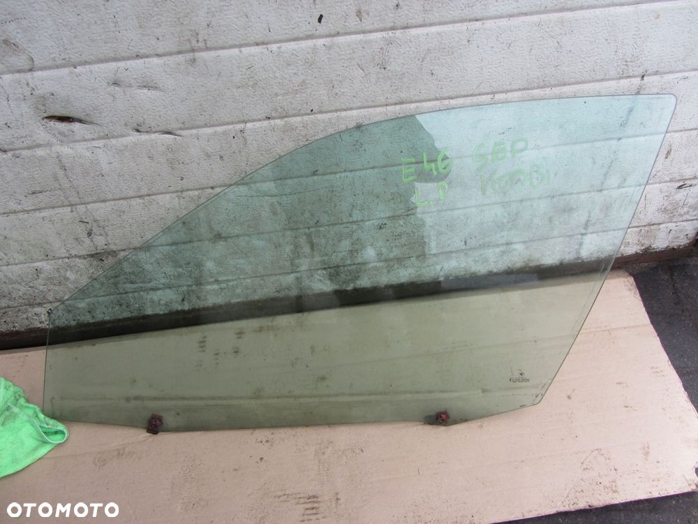 szyba lewa z drzwi bmw e46 sedan kombi oe bmw - 1