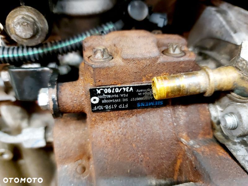 FORD FUSION 1.4 TDCI HDI SILNIK SŁUPEK 10FD95 9641852080 8HZ PEUGEOT CITROEN - 8