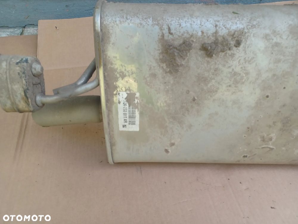 TŁUMIK KOŃCOWY ŚRODKOWY VW GOLF VII 1.2 TSI - 4