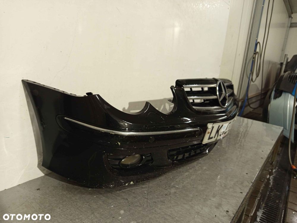 + ZDERZAK PRZÓD PRZEDNI MERCEDES BENZ W209 CLK LIFT FL 197 OBSIDIAN BLACK METALLIC CZARNY PDC CZUJNIKI SPRYSKIWACZE LAMP XENON HALOGENY - 3