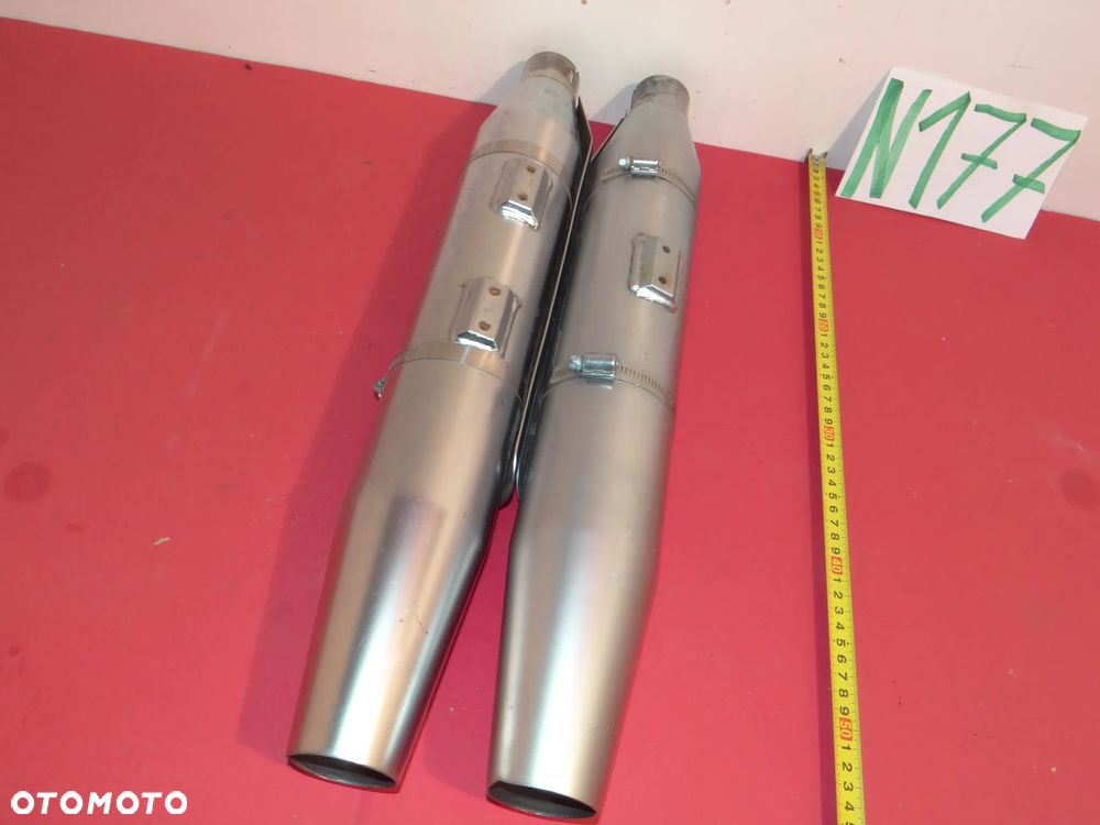 N177  HARLEY DAVIDSON TŁUMIK TŁUMIKI WYDECH SOFTAIL HARITAGE FAT BOY HARFXS1584 1688 - 10