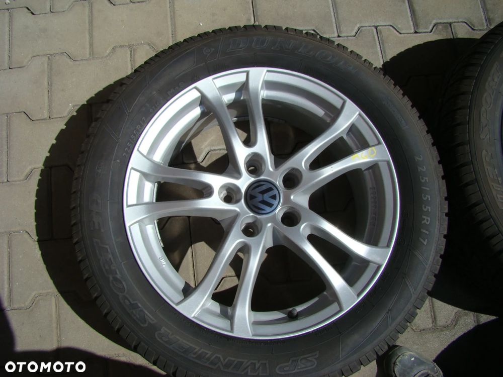 a60 5x120 VW Transporter Caravelle Multivan T5 T6 7,5jx17 opony zima - 4