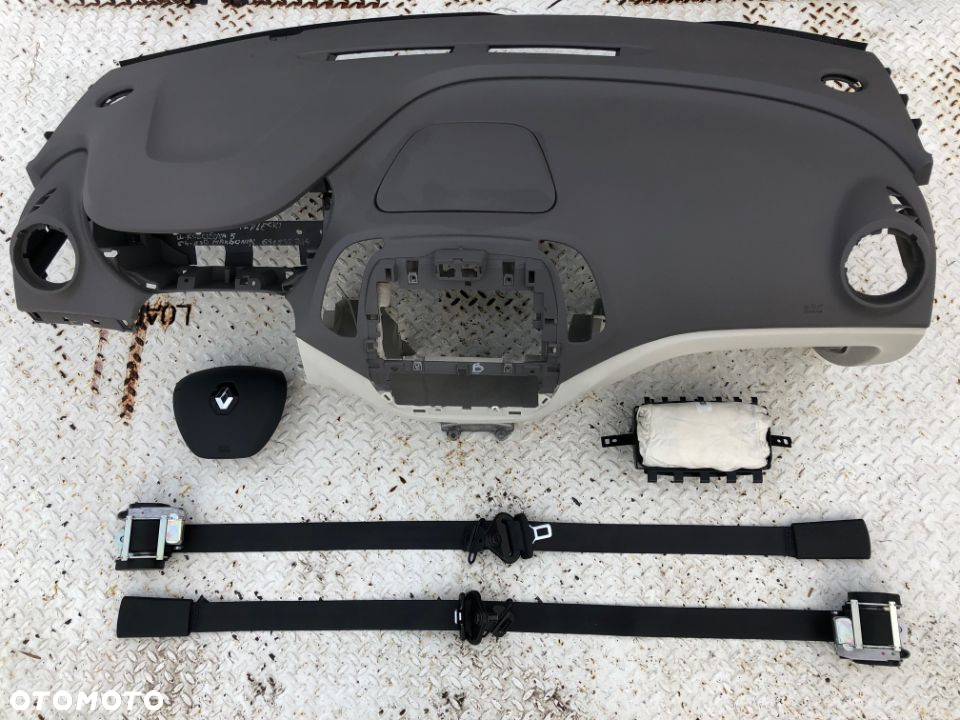 RENAULT CAPTUR DESKA KONSOLA KOKPIT PULPIT PÓŁKA PARAPET AIRBAG PODUSZKI naprawa regeneracja Raz2 !! - 2